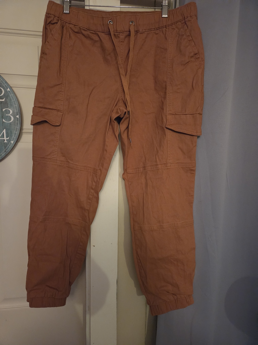 Sincerely Jules Rust Cargo Jogger Pants - Picture 8 of 8
